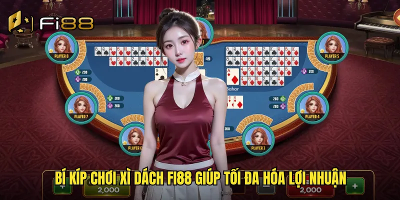 Bí kíp chơi xì dách Fi88 giúp tối đa hóa lợi nhuận