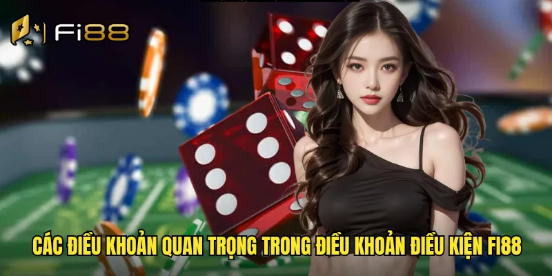 Các điều khoản quan trọng trong điều khoản điều kiện Fi88