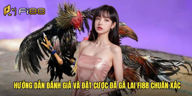 Hướng dẫn đánh giá và đặt cược đá gà lai Fi88 chuẩn xác