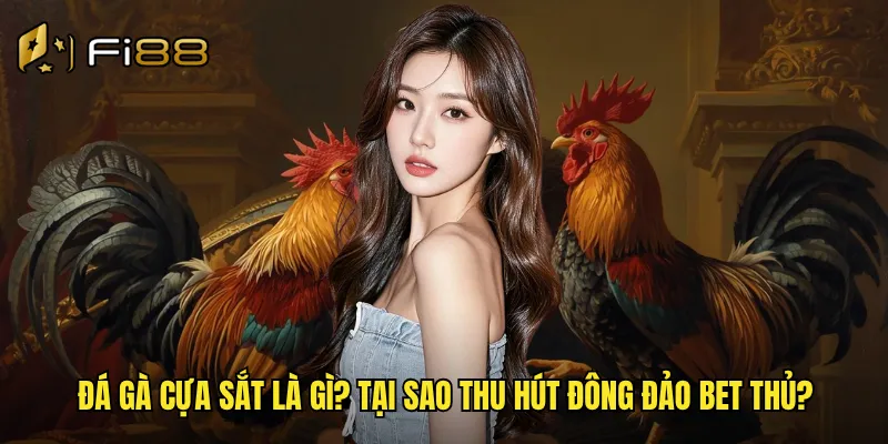 Đá gà cựa sắt là gì? Tại sao thu hút đông đảo bet thủ?