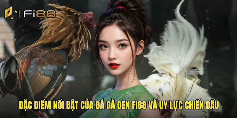Đá Gà Đen Fi88 Giống Gà Huyền Thoại Sức Mạnh Đáng Gờm Trong Mọi Trận Đấu 2 Đặc điểm nổi bật của đá gà đen Fi88 và uy lực chiến đấu