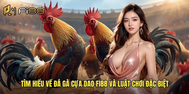 Tìm hiểu về đá gà cựa dao Fi88 và luật chơi đặc biệt